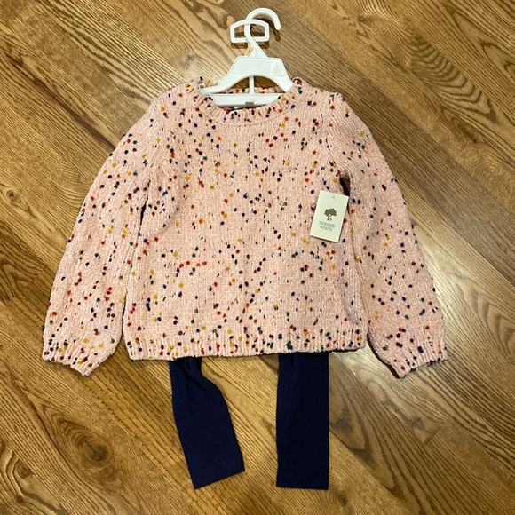 NWT tucker + Tate sweater oversized chunky knit boxy unisex bundle pants - Picture 1 of 8